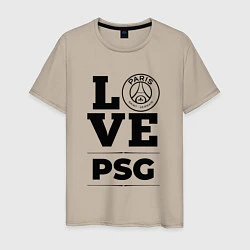 Мужская футболка PSG Love Классика