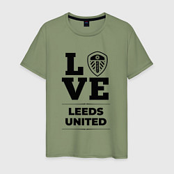 Мужская футболка Leeds United Love Классика