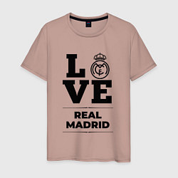 Мужская футболка Real Madrid Love Классика