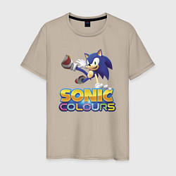 Мужская футболка Sonic Colours Hedgehog Video game