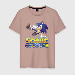 Мужская футболка Sonic Colours Hedgehog Video game