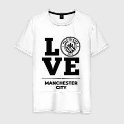 Мужская футболка Manchester City Love Классика