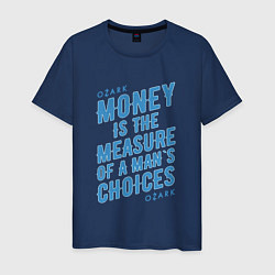 Мужская футболка Money is the measure