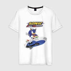 Мужская футболка Sonic Free Riders Hedgehog Racer