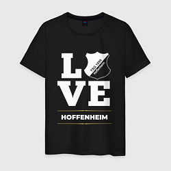 Футболка хлопковая мужская Hoffenheim Love Classic, цвет: черный