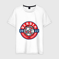 Мужская футболка Serbia 2022