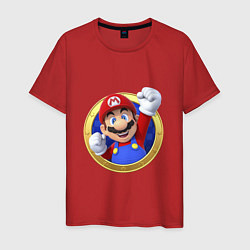 Мужская футболка Марио 3d