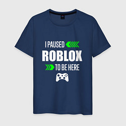 Мужская футболка Roblox I Paused