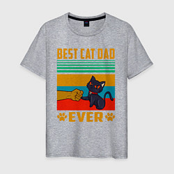 Мужская футболка Лучший кошачий батя на свете