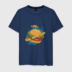Мужская футболка Бургер Планета Planet Burger