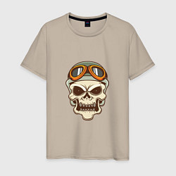 Мужская футболка Biker - Skull