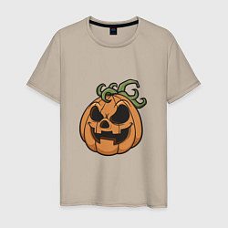 Мужская футболка Улыбка Хэллоуина