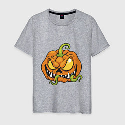 Мужская футболка Тыквенный Хэллоуин