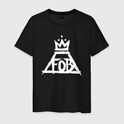 Мужская футболка Fall Out Boy FOB logo
