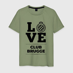 Мужская футболка Club Brugge Love Классика