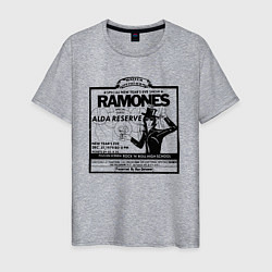 Мужская футболка Live at the Palladium, NY - Ramones