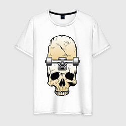 Мужская футболка Череп - скейтборд Экстрим Skull - Skateboard Extre