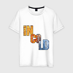 Мужская футболка Логотип группы IN COLD