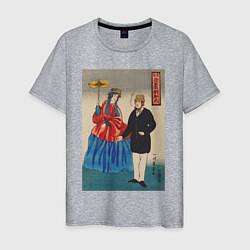 Мужская футболка Shosha-Amerikajin Влюблённая пара