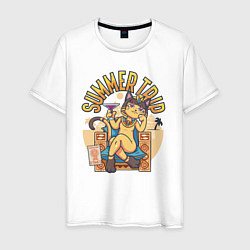 Мужская футболка Анкха - Summer Trip