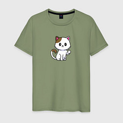 Мужская футболка Rude cat