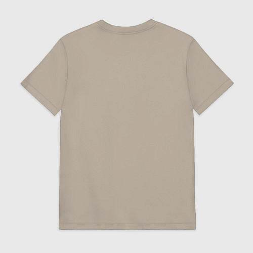 Мужская футболка Дом Фландерса Сужается МЕМ / Миндальный – фото 2