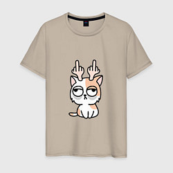 Мужская футболка Deer Cat