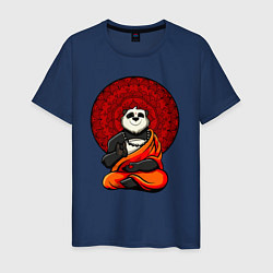Мужская футболка Медитация панды Дзен