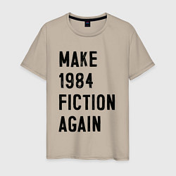 Мужская футболка Сделайте 1984 снова литературой