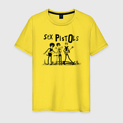 Мужская футболка Арт на группу Sex Pistols