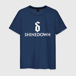Мужская футболка Shinedown логотип с эмблемой