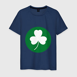 Футболка хлопковая мужская Celtics Style, цвет: тёмно-синий