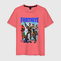 Мужская футболка FORTNITE ПЕРСОНАЖИ ИГРЫ