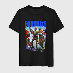 Мужская футболка FORTNITE ПЕРСОНАЖИ ИГРЫ