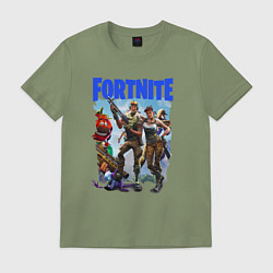 Мужская футболка FORTNITE ПЕРСОНАЖИ ИГРЫ