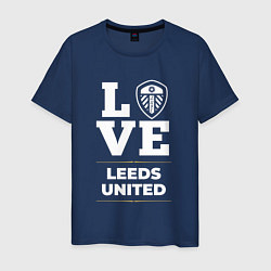 Мужская футболка Leeds United Love Classic