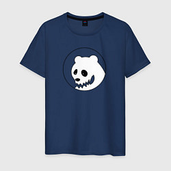Мужская футболка Смешной медведь с зубами