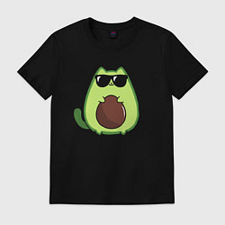 Мужская футболка Avo cat o в очках