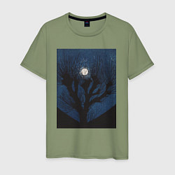 Мужская футболка Moon Light Луна