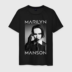 Мужская футболка Marilyn Manson фото