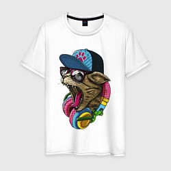 Мужская футболка Cat Swag