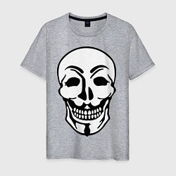 Мужская футболка Анонимус - череп