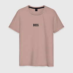 Мужская футболка Boss Black Text
