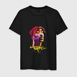 Мужская футболка Tupac Color