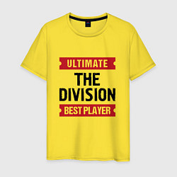 Мужская футболка The Division: таблички Ultimate и Best Player
