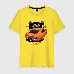 Мужская футболка Vintage Tron Ретро-автомобиль