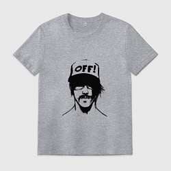 Футболка хлопковая мужская Кидис, цвет: меланж