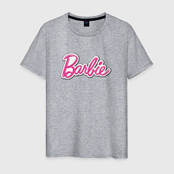 Мужская футболка Barbie logo