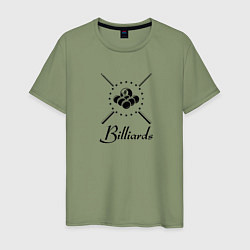 Мужская футболка Бильярдbillard