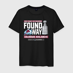 Мужская футболка COLORADO AVALANCHE 2022